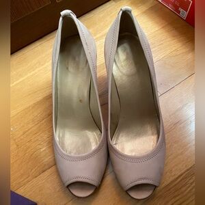 Stuart Weitzman Peep Toe Heel Pump